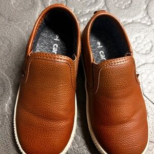 Carter's Brown Kids Slip-On Dress Shoes